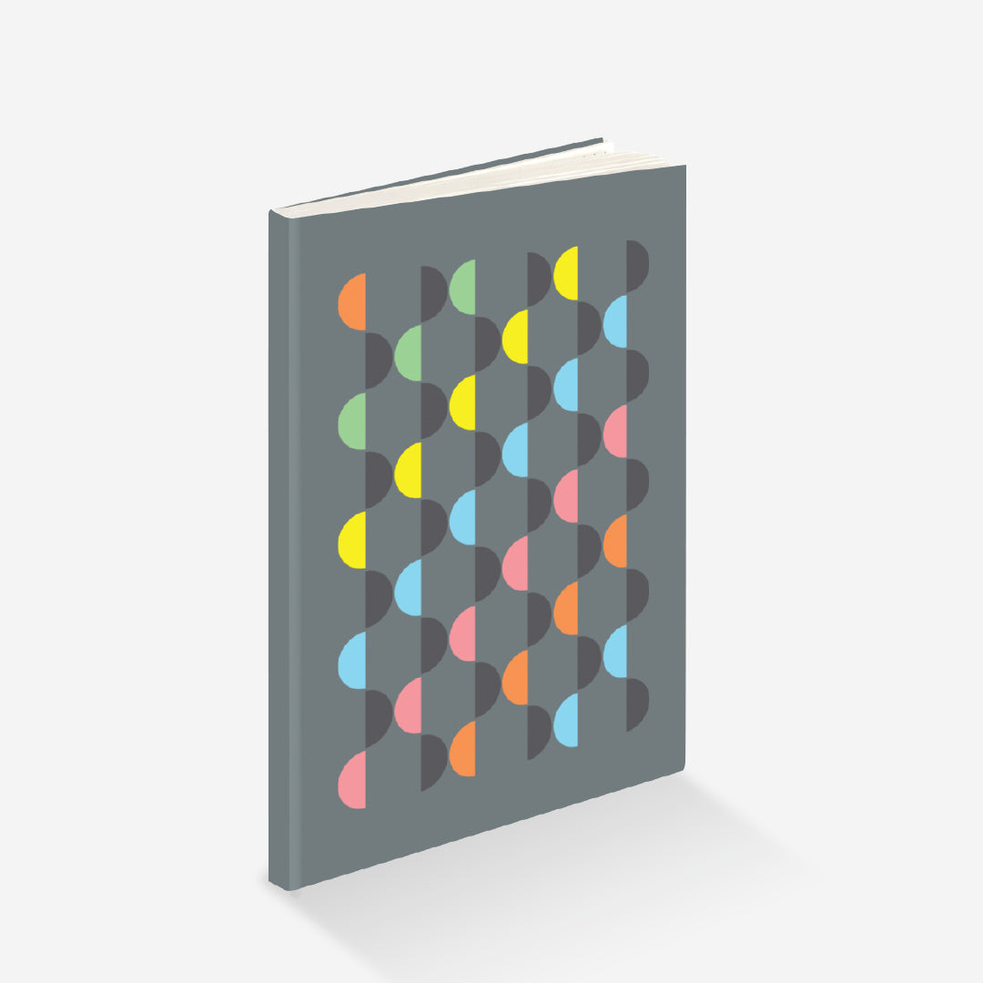 Rainbow Series 4 in 1 Notebooks- Shades of Grey