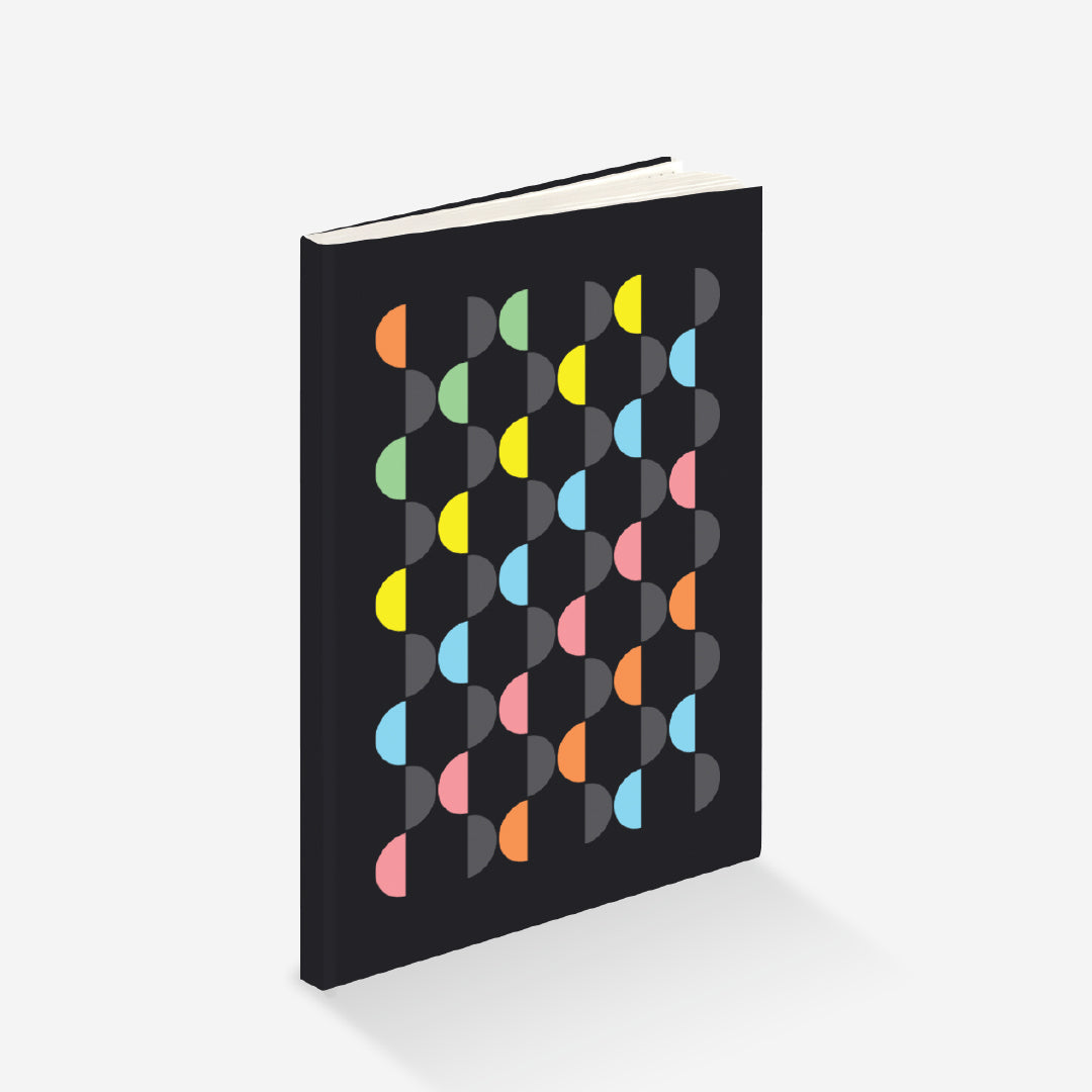 Rainbow Series 4 in 1 Notebook- Shades Of Black