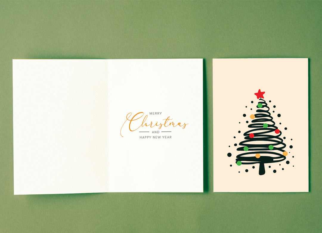 Greeting Card with Envelop- Set of 4 Cards