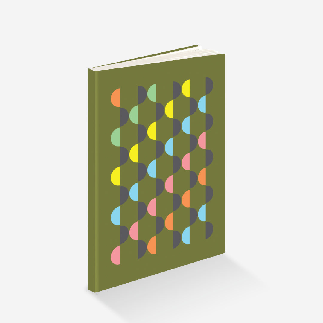 Rainbow Series 4 in 1 Notebooks- Shades Of Green