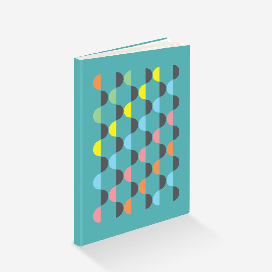 Rainbow Series 4 in 1 Notebooks- Shades Of Green