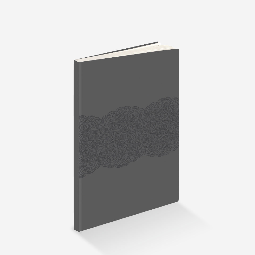 Mandala Notebook - Shades of Grey