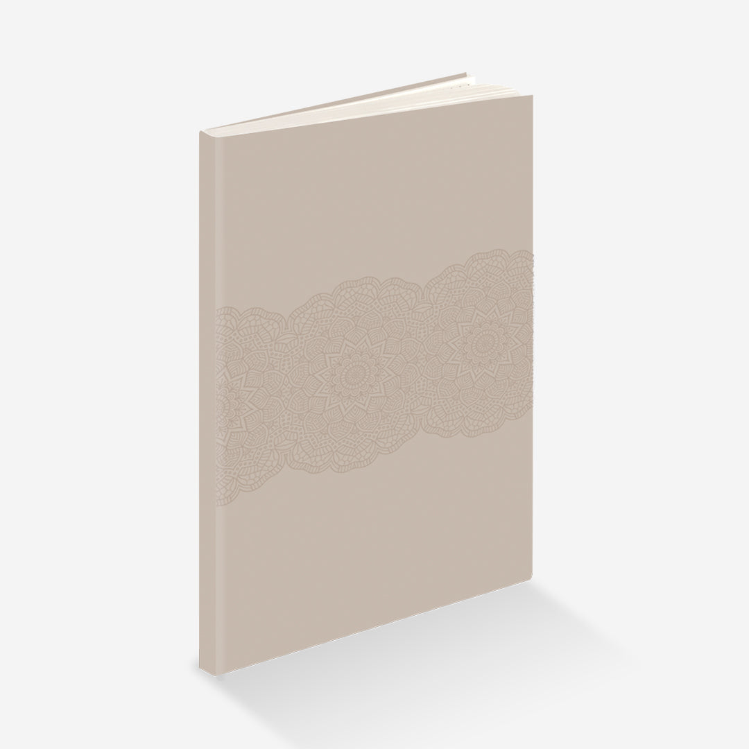 Mandala Notebook - Shades of Grey