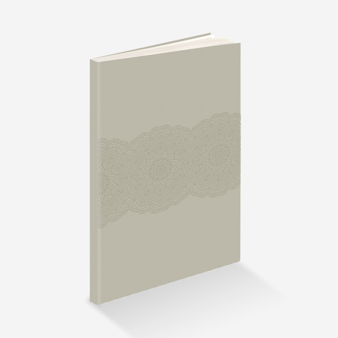 Mandala Notebook - Shades of Grey
