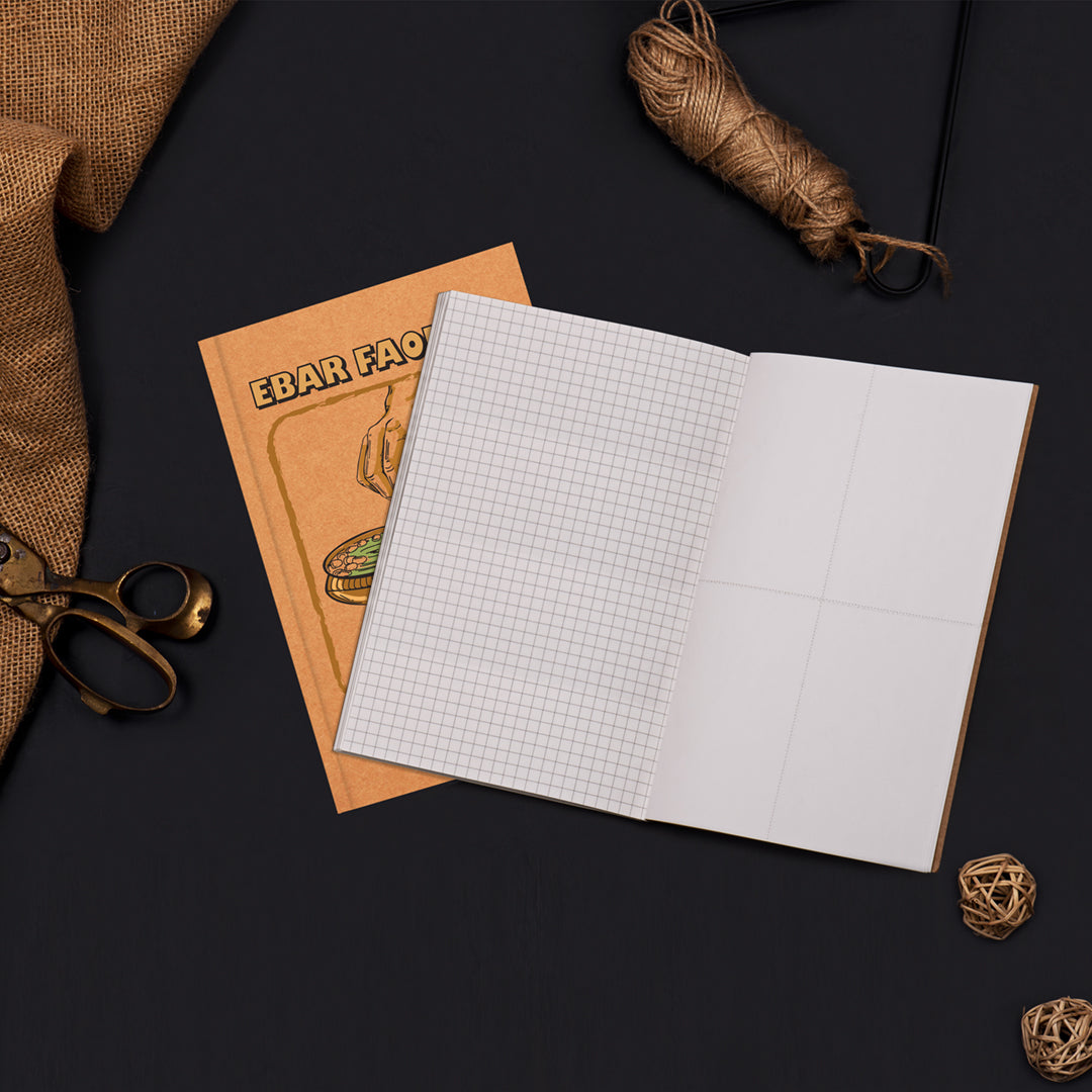 Puchka 4 in 1 Kraft Notebook