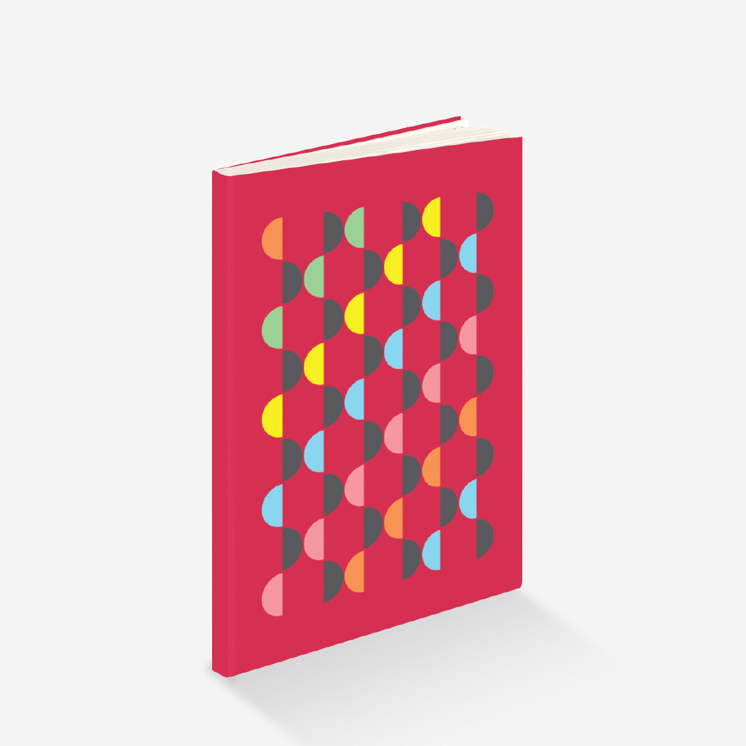 Rainbow Series 4 in 1 Notebooks- Shades Of Red