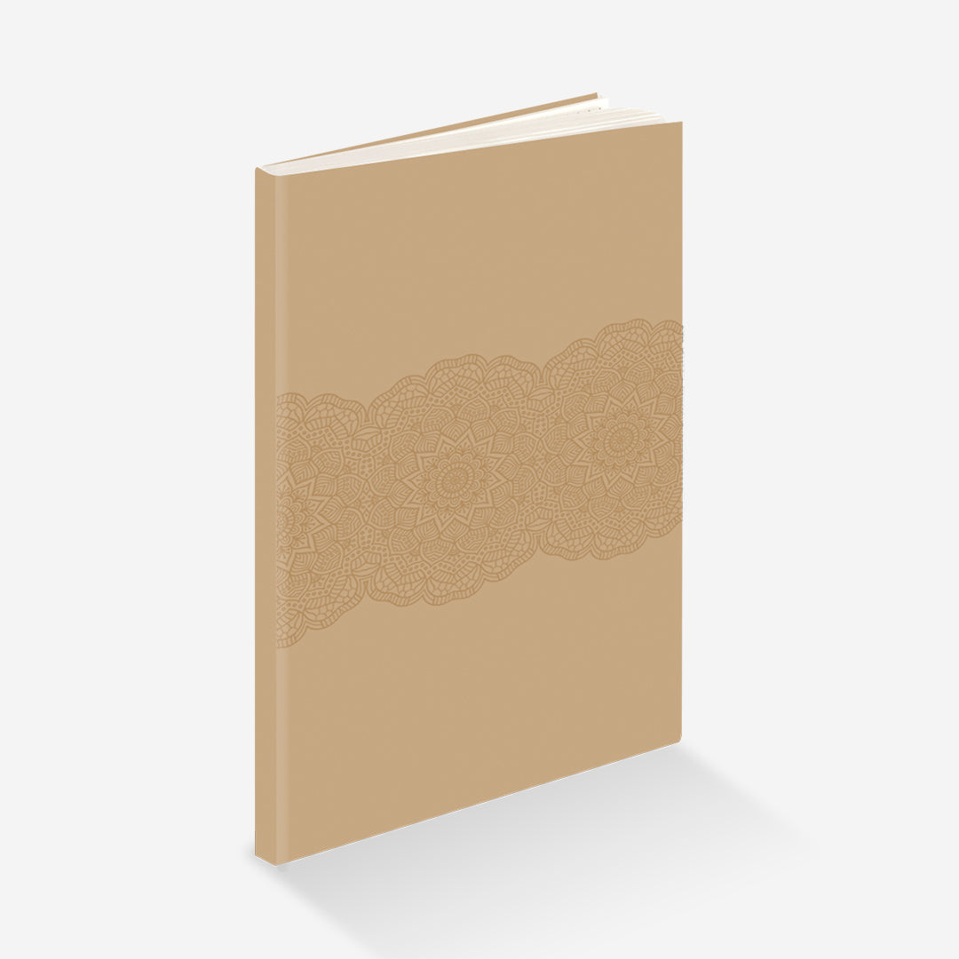 Mandala Notebook - Shades Of Yellow
