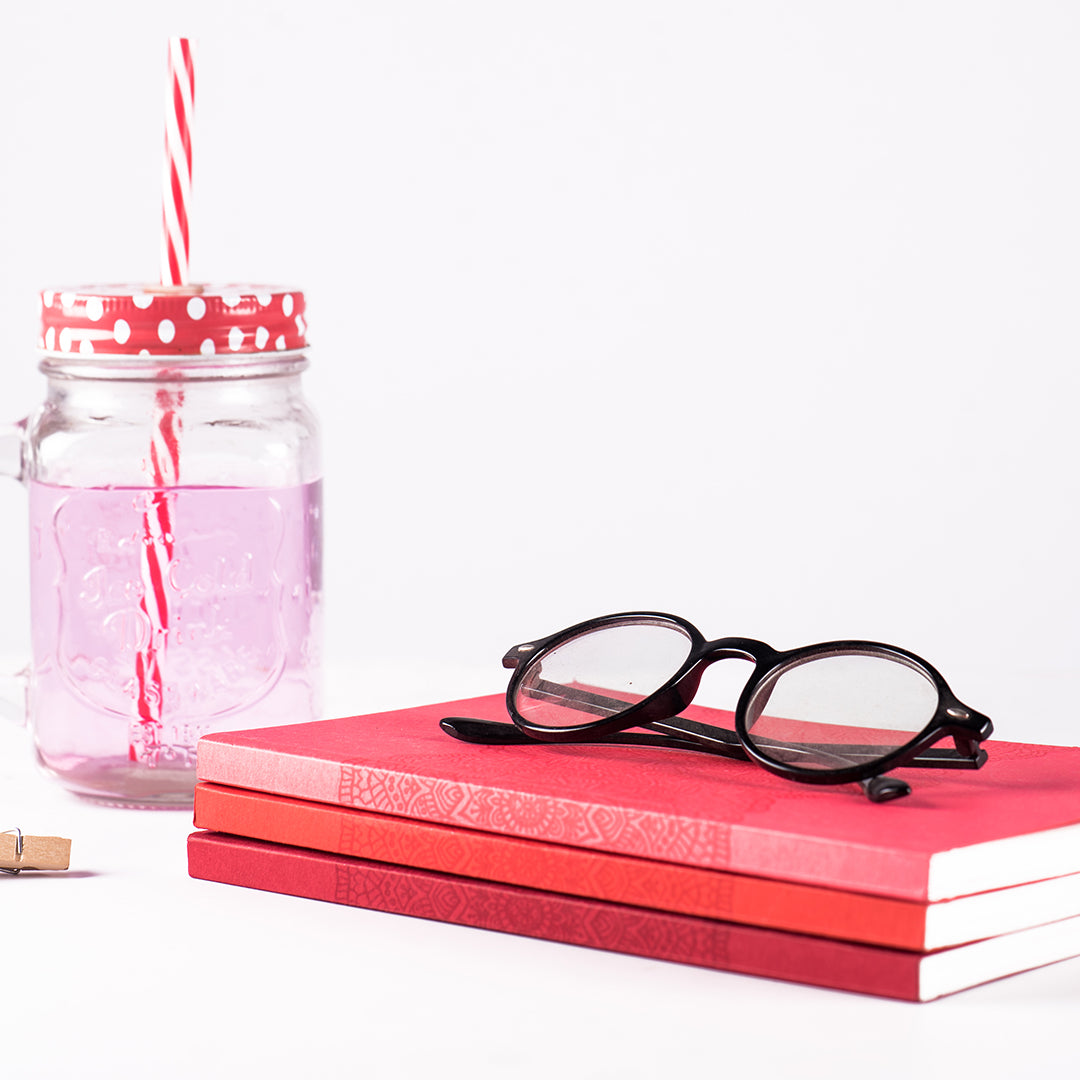 Mandala Notebook - Shades Of Red