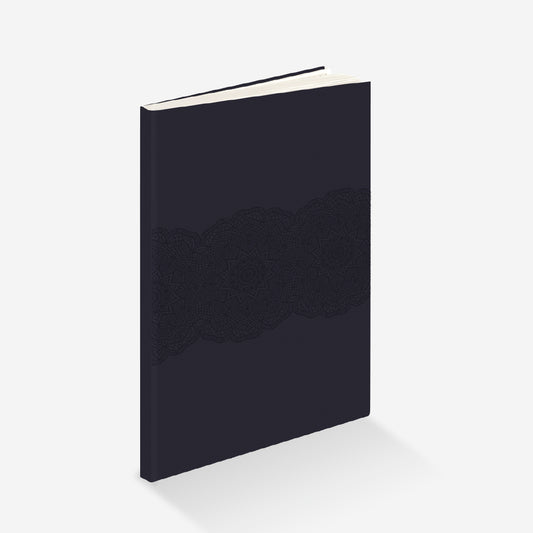 Mandala Notebook - Shades Of Black