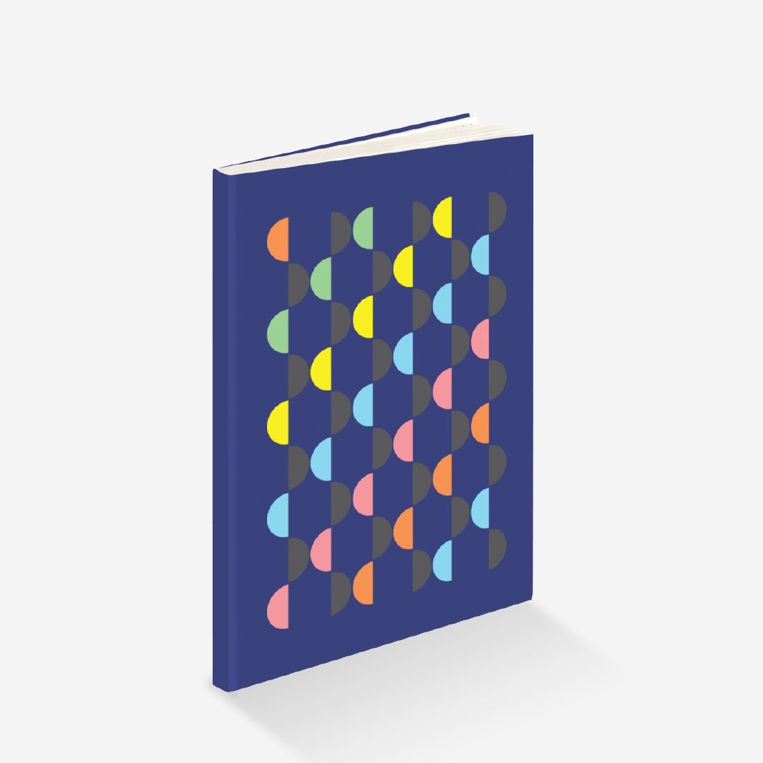 Rainbow Series 4 in 1 Notebook- Shades of Blue