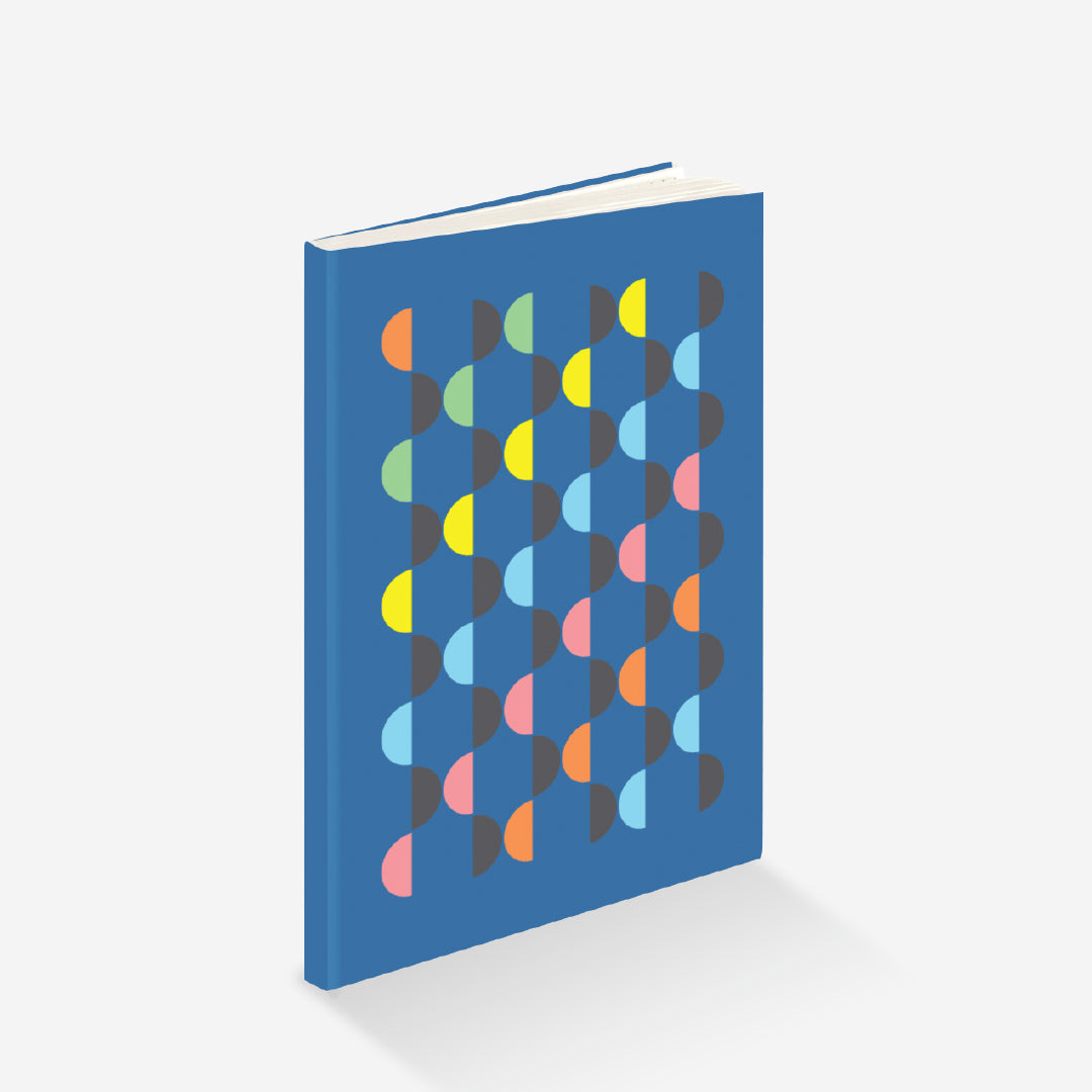 Rainbow Series 4 in 1 Notebook- Shades of Blue