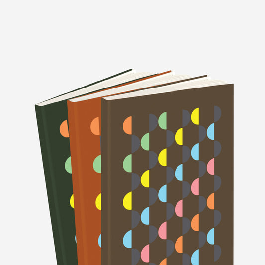 Rainbow Series 4 in 1 Notebook- Shades Of Brown