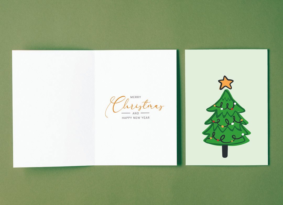 Greeting Card with Envelop- Set of 4 Cards