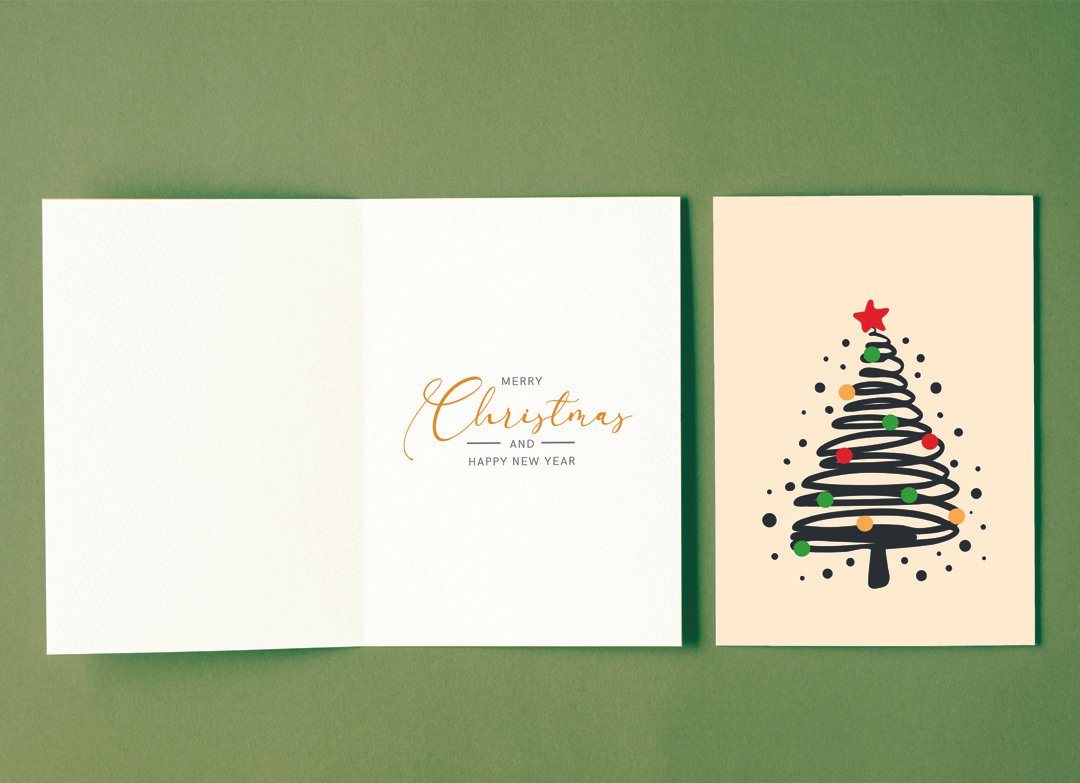 Greeting Card with Envelop- Set of 4 Cards