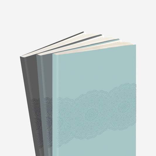 Mandala Notebook - Shades of Grey