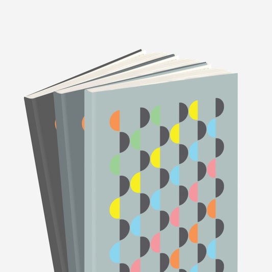 Rainbow Series 4 in 1 Notebooks- Shades of Grey