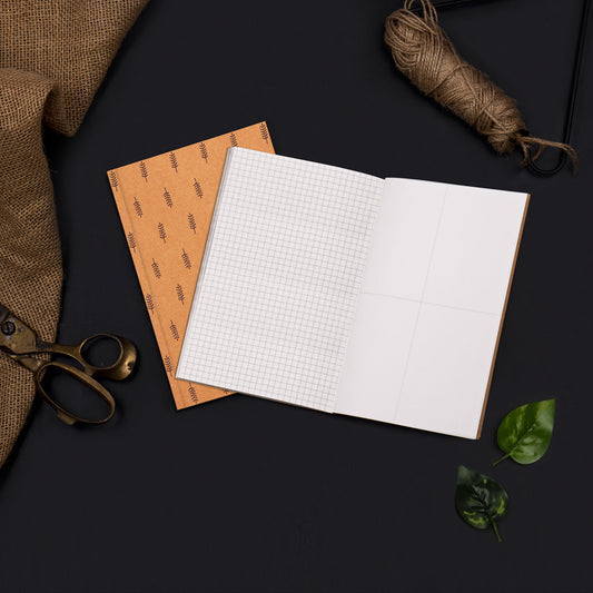 Feather 4 in 1 Kraft Notebook