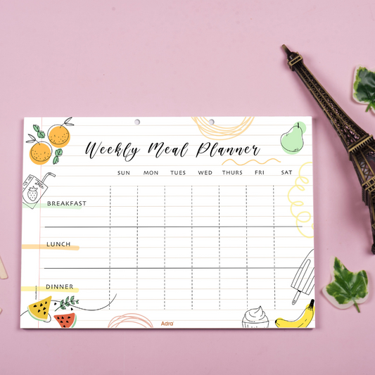 Fruits Weekly Meal Planner