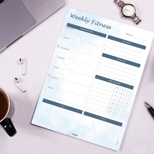 Weekly Fitness Planner