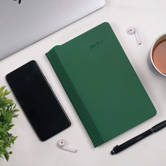 Bottle Green Hardbound Journal