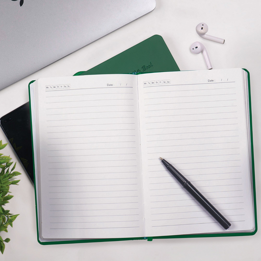 Bottle Green Hardbound Journal