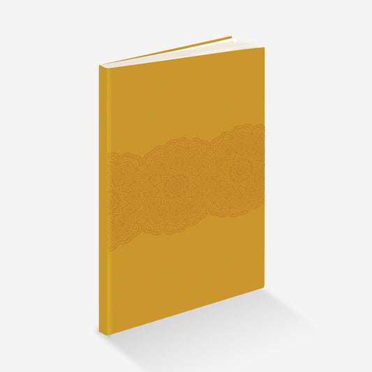 Mandala Notebook - Shades Of Yellow